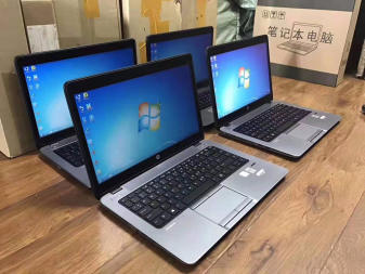 急转让四台惠普超薄笔记本电脑,九九新带质保